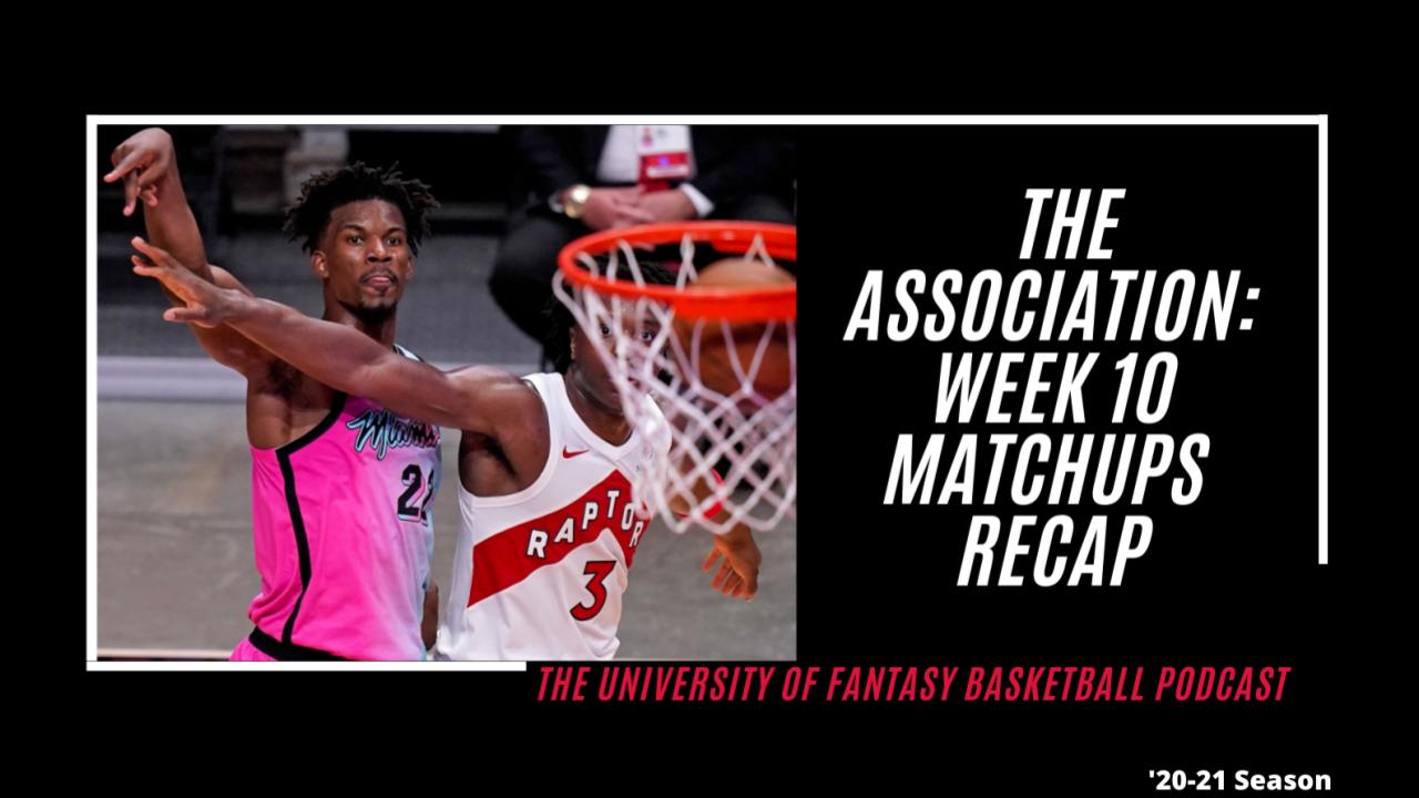 The Association: Week 10 Recap (S8), All-star 2021 reserves announced!