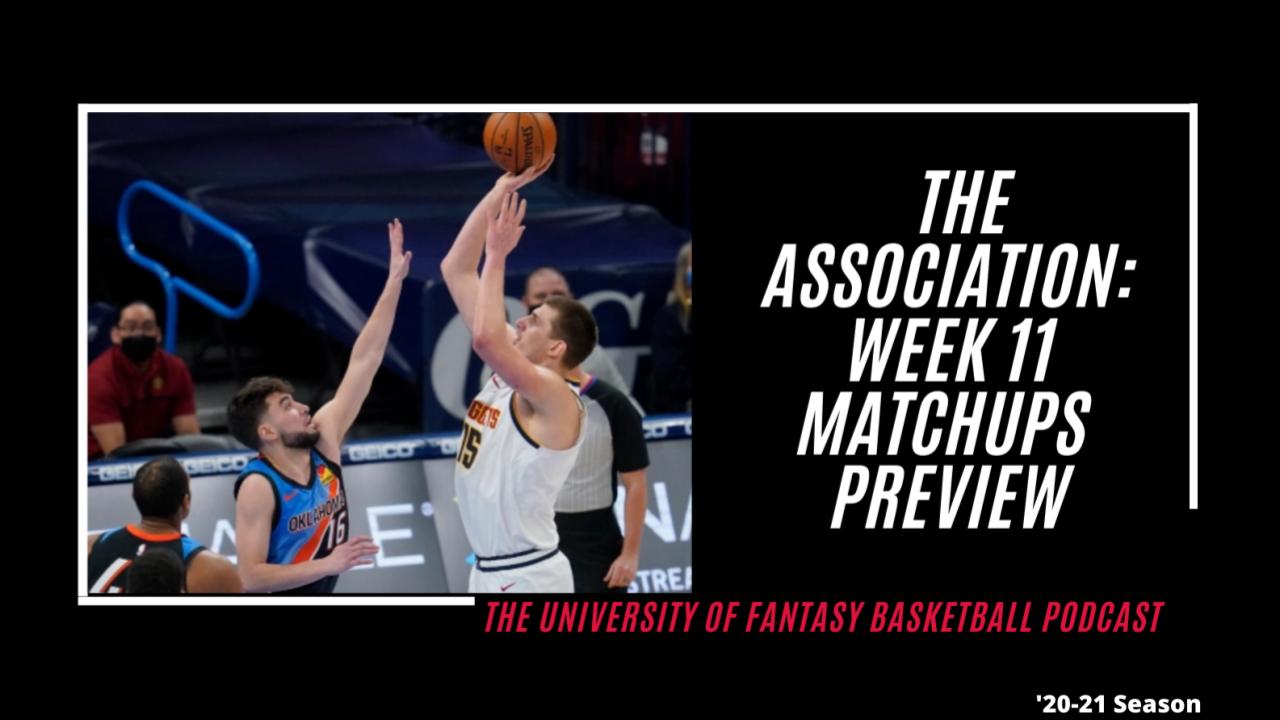 The Association: Week 11 Preview (S8)