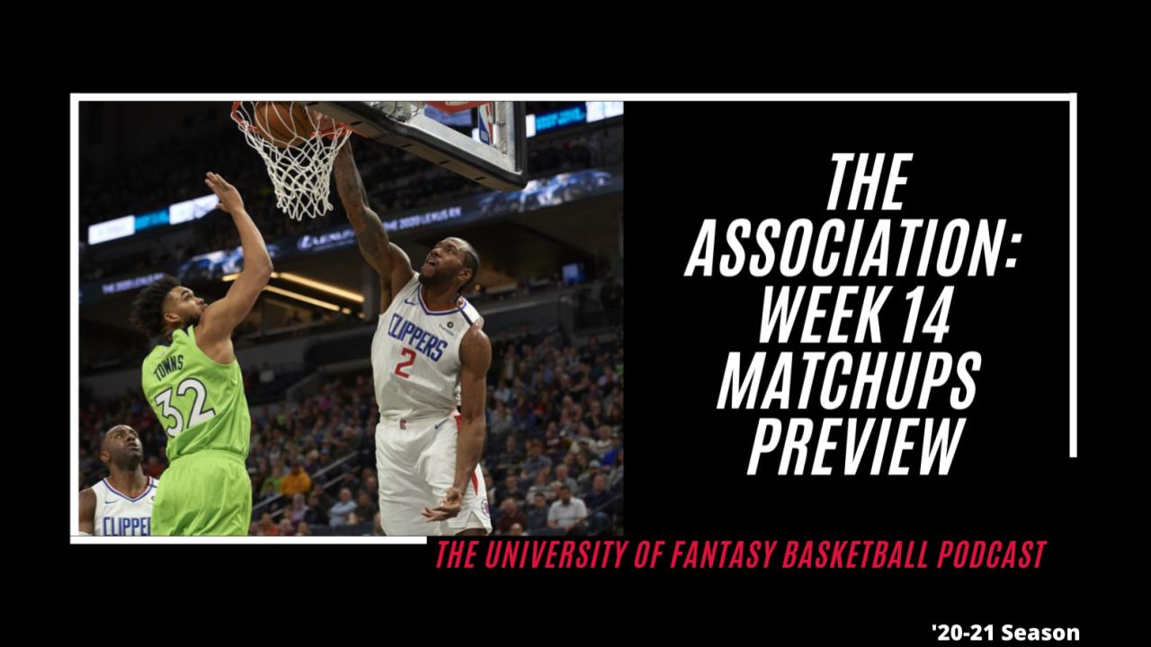 The Association: Week 14 Preview (S8)
