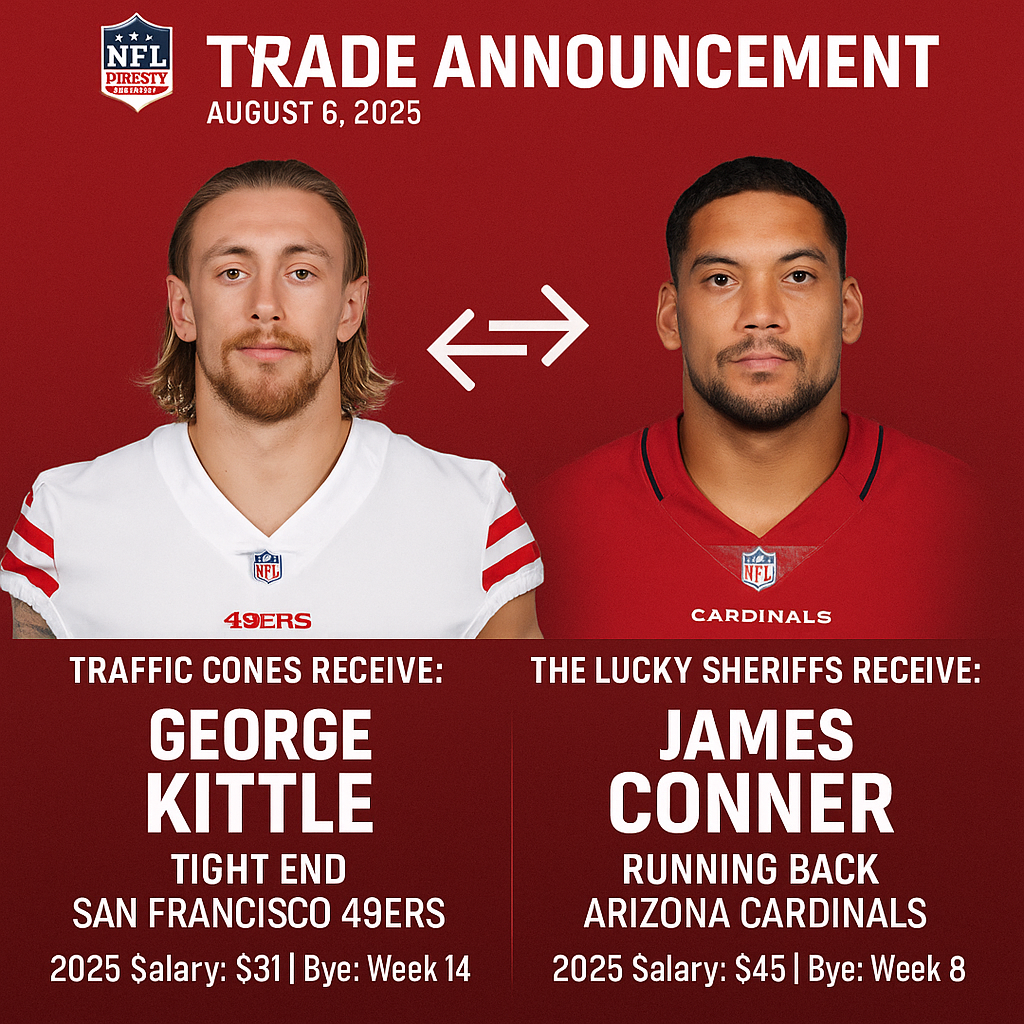 📰 NFL DYNASTY LEAGUE TRADE ANNOUNCEMENT