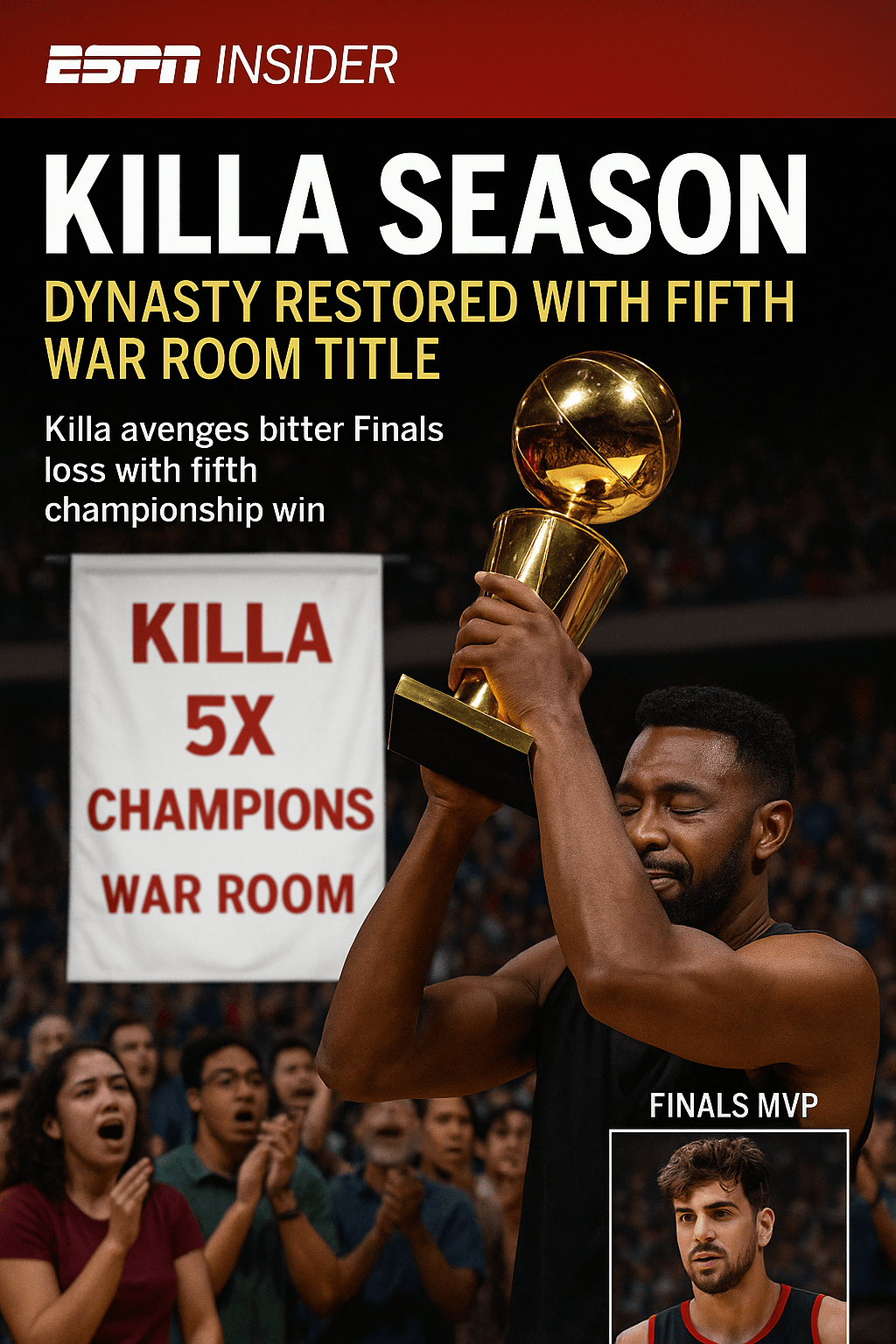 Killa Season: Dynasty Restored with Fifth War Room&nbsp;Title