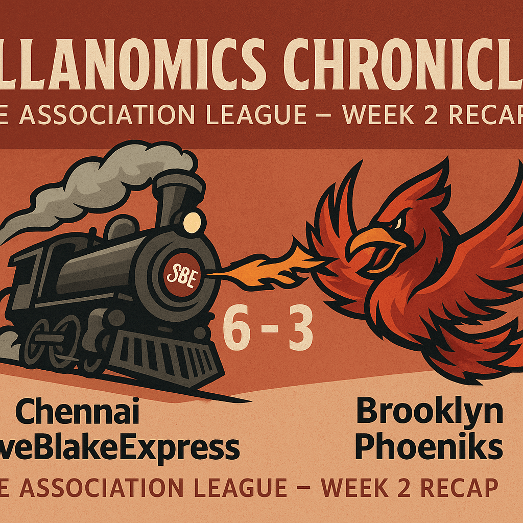 🏀 Killanomics Chronicles — The Association League Week 2&nbsp;Recap