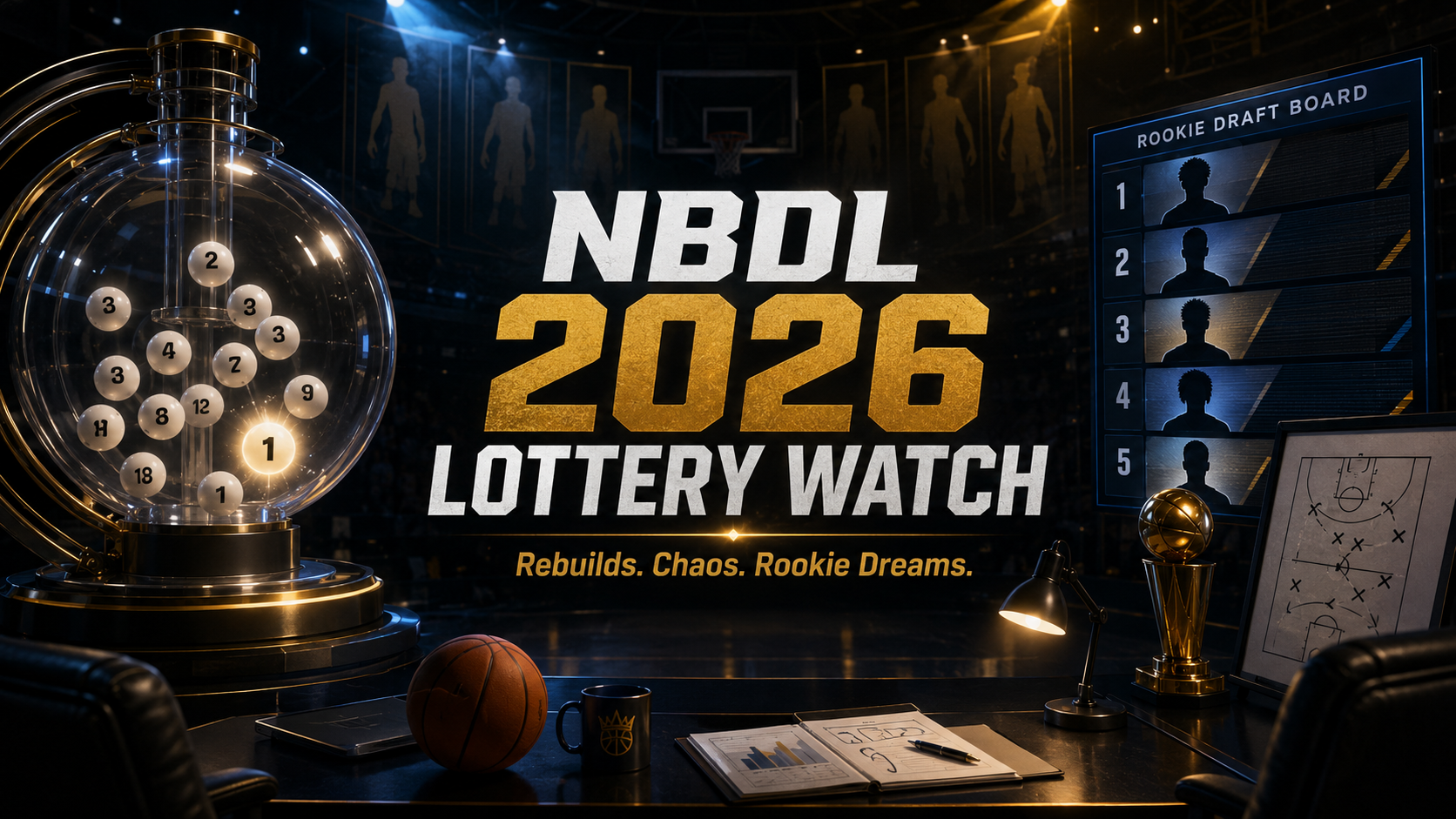NBDL 2026 Lottery Watch: Rebuilds, Chaos, and the First Real Swing of Rookie Draft Season